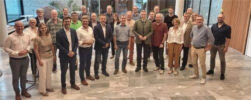 Die Teilnehmer des Klimaschutznetzwerkes Rosenheim-Traunstein