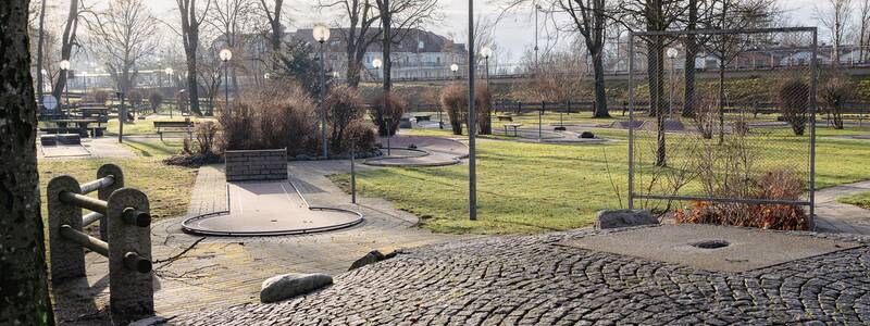 Minigolf Anlage im Kurpark Bad Aibling