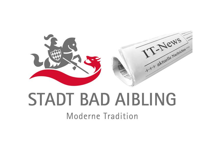 Logo der Stadt Bad Aibling "EDV"